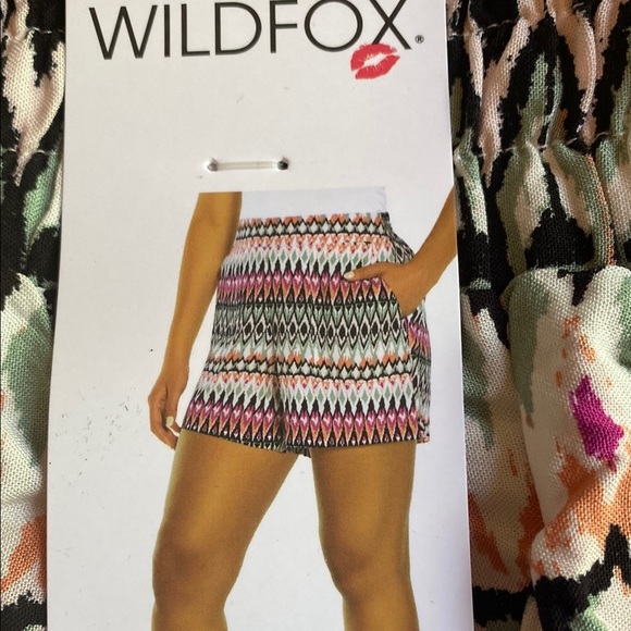 Wildfox Pink and Black Shorts - Picture 3 of 3